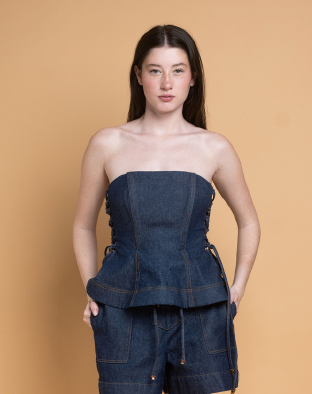 Elyssia Peplum Top
