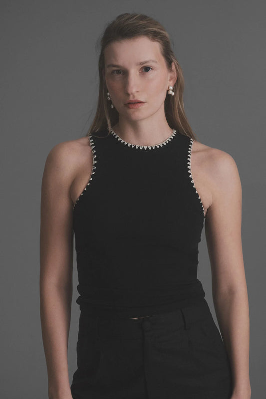Black Duale Top