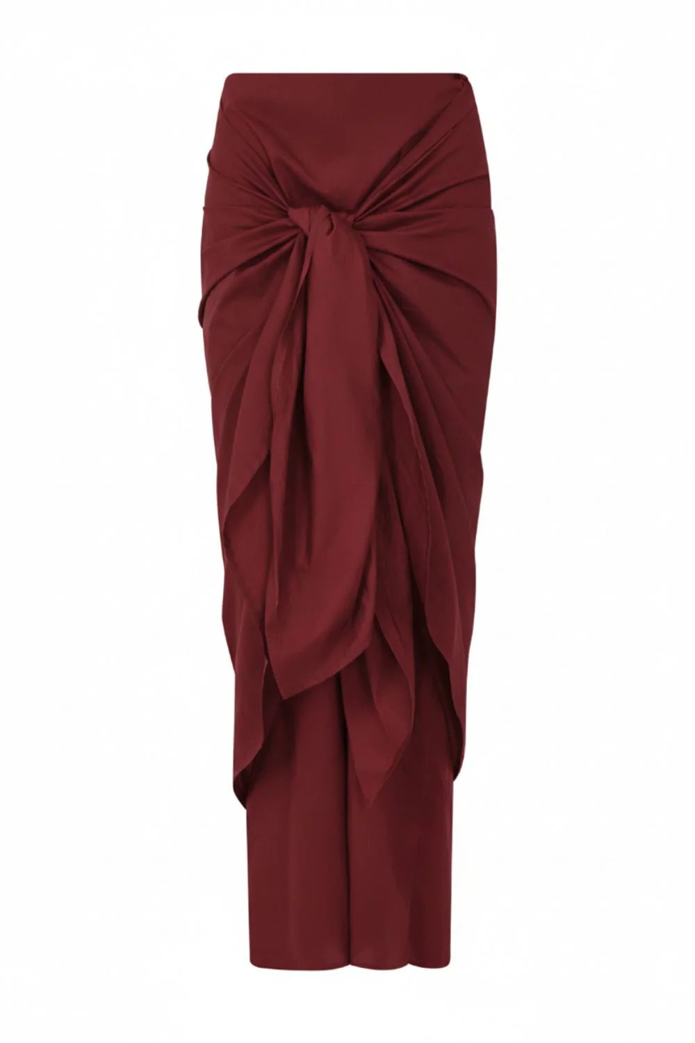 Kowloon Skirt - Burgundy