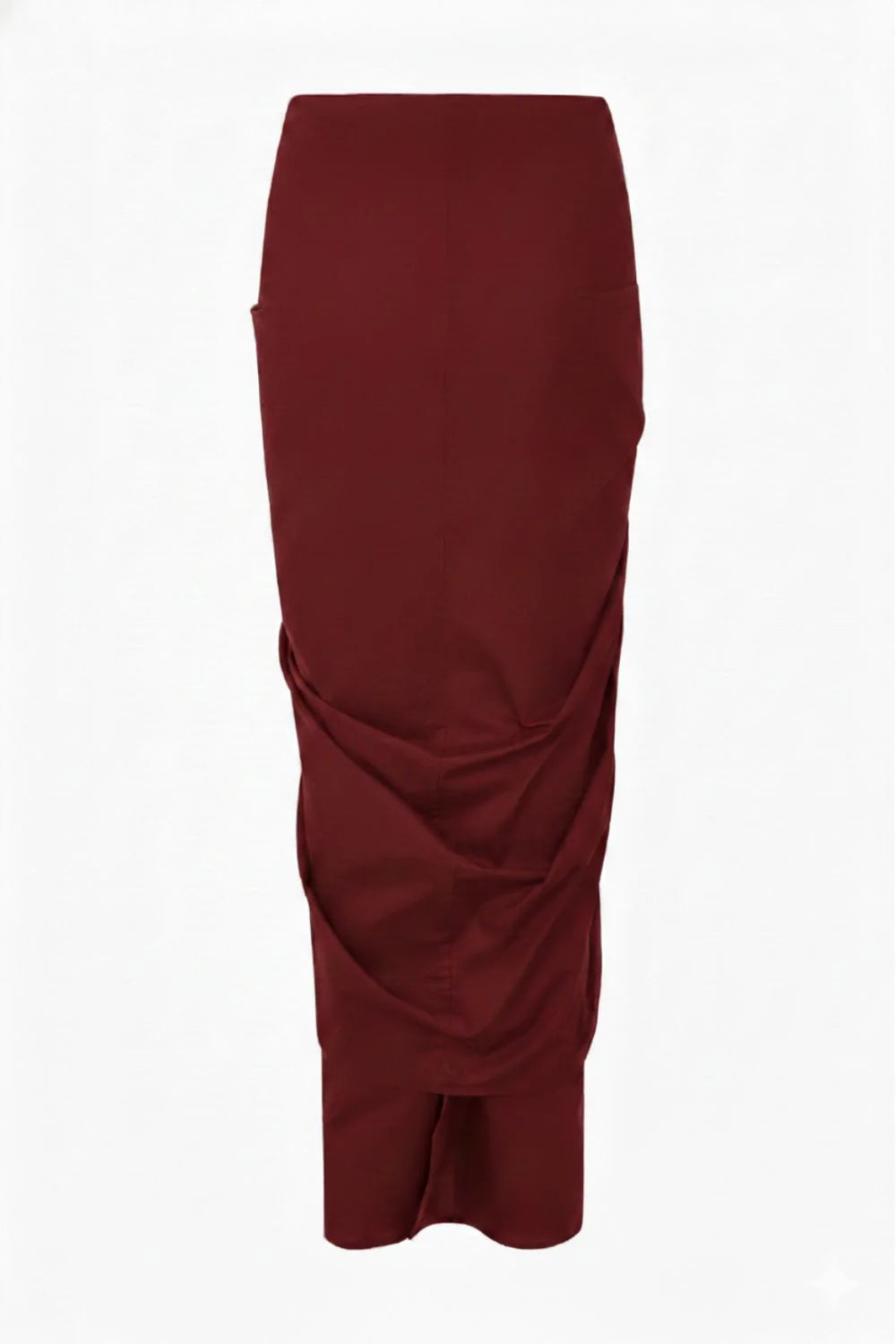 Kowloon Skirt - Burgundy