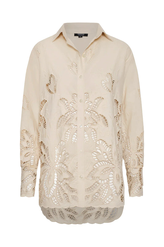 Solea Long Sleeve Button-Up Top