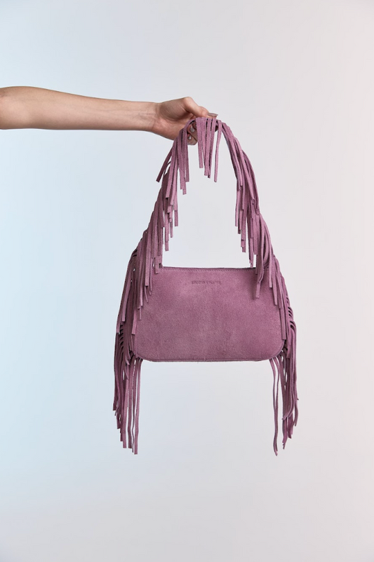 Pink Lulu Baguette Bag